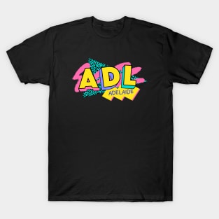 Adelaide, Australia Retro 90s Logo T-Shirt